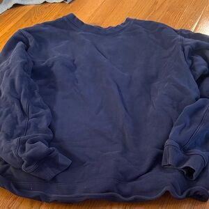 Lululemon Men's steady state Navy Blue Sweatshirt